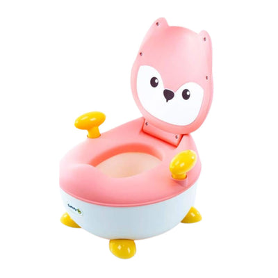 Troninho Sanitário Infantil Fox Potty Safety Rosa