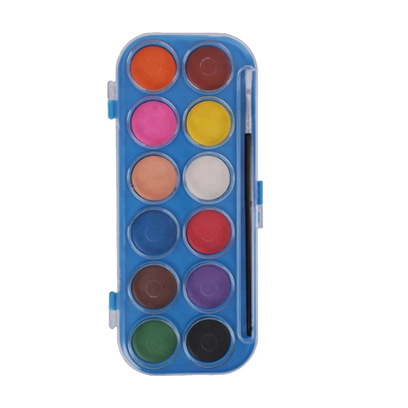 Aquarela em Pastilha - 12 Cores - Tilibra
