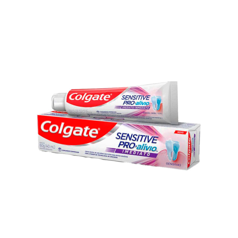 Creme Dental Colgate Sensitive Pro Alívio Imediato Gengivas 60g
