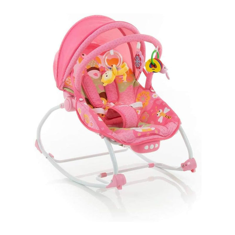 Cadeira de Descanso Bouncer Sunshine Baby Pink Garden - Safety 1st