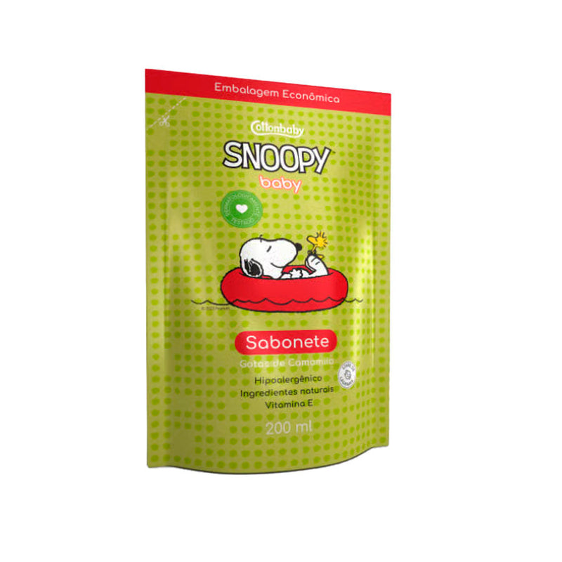 Sabonete Liquido - Cotton Baby Refil Gotas de Camomila 200ml