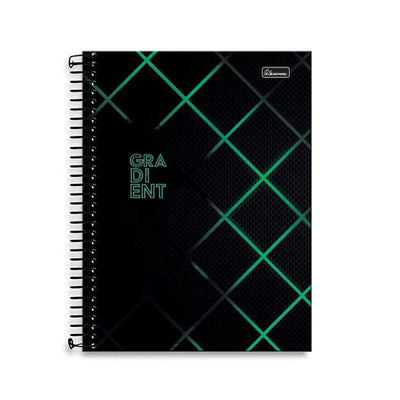 Caderno 10 Matérias Gradient Sortido - Cadersil