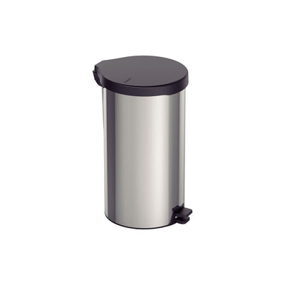 Lixeira Inox com Pedal New Tramontina com Acabamento Polido 20 L