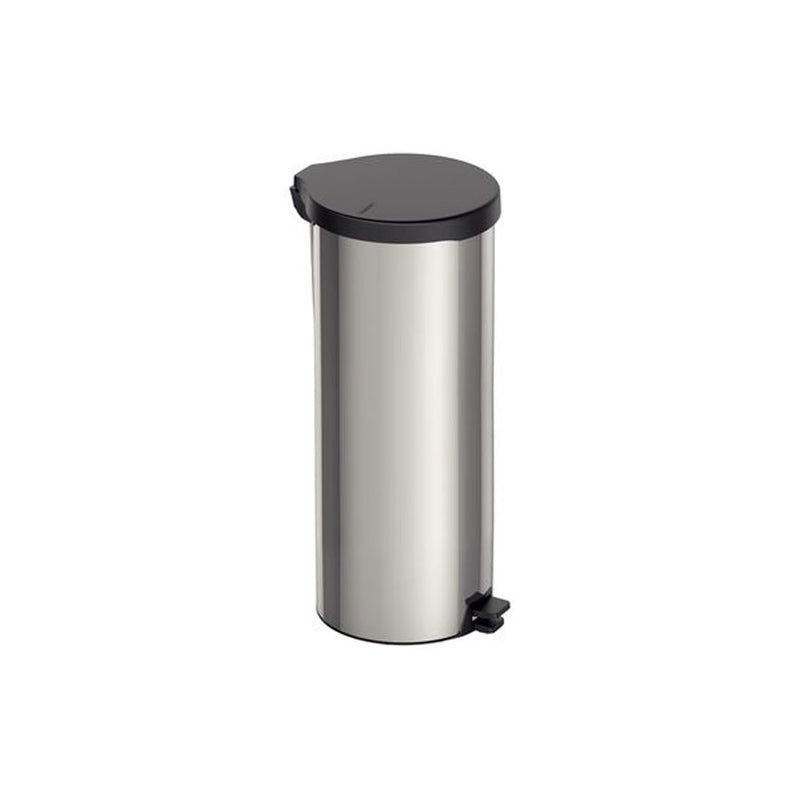 Lixeira Inox com Pedal New Tramontina com Acabamento Polido 30 L