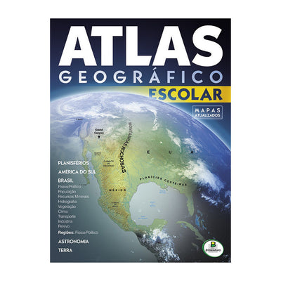 Livro Atlas Geográfico Escolar (32 Páginas)