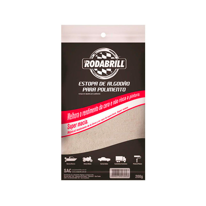 Estopa Para Polimento Rodabrill 200g