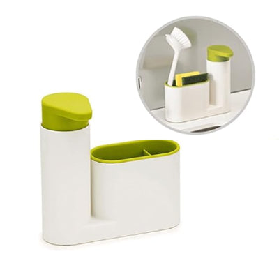 Dispenser para Sabonete Líquido e Esponja