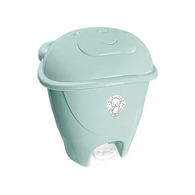 Lixeira infantil Pedal Fofura 12L Verde Claro