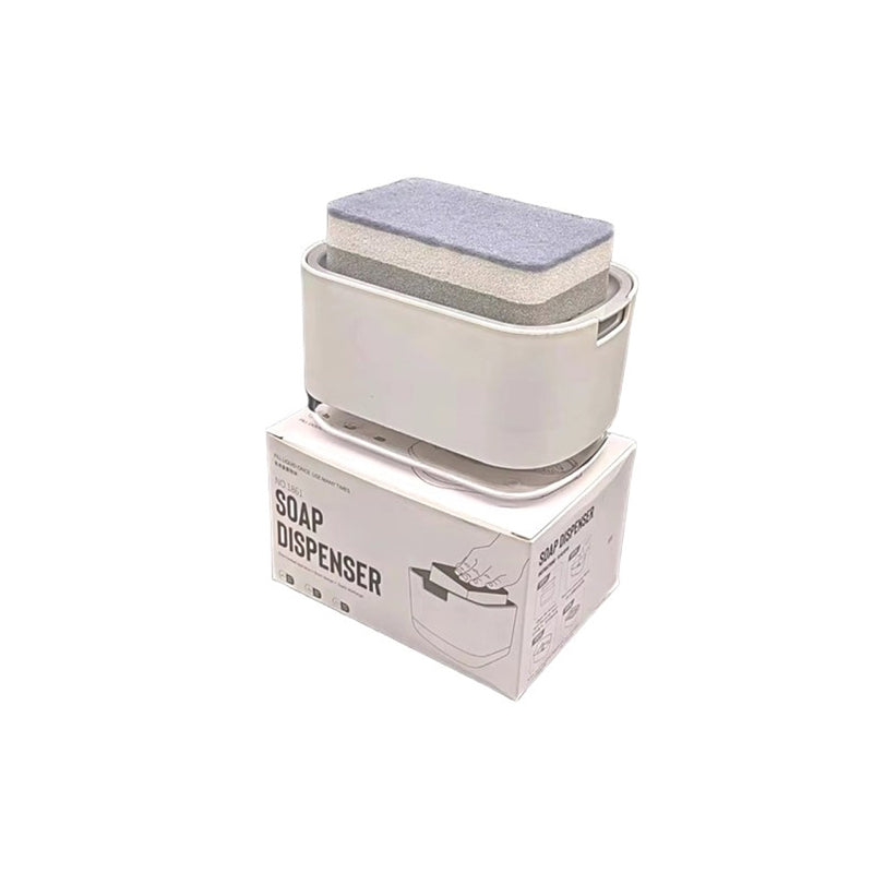 Dispenser de Detergente Com Suporte e Esponja