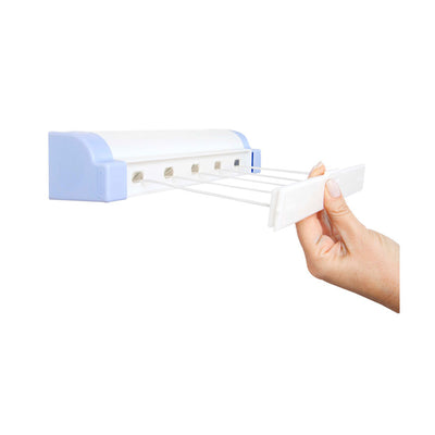 Varal Automático Rotoflex Branco 5 Cordas de 4,1 m - Secalux