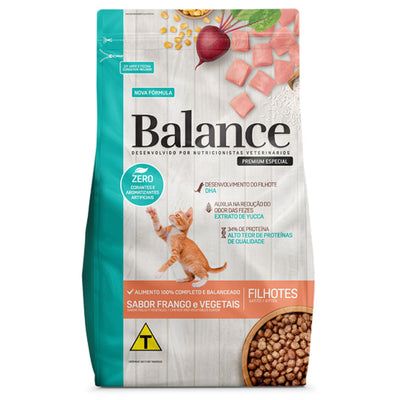 Ração Balance para Gatos Filhotes Sabor Frango 2,7kg