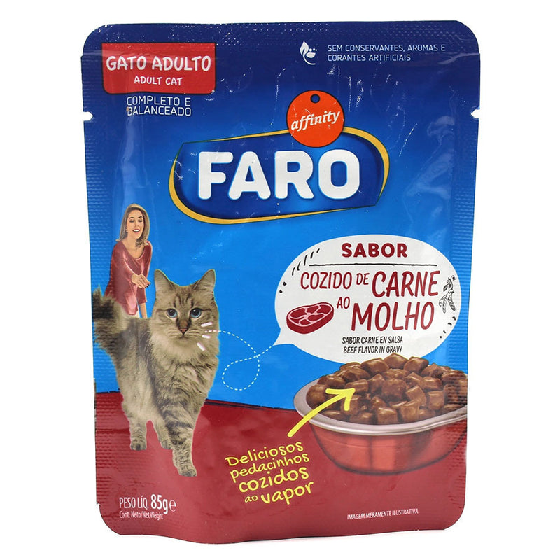 Sache Faro Gato Carne 85g