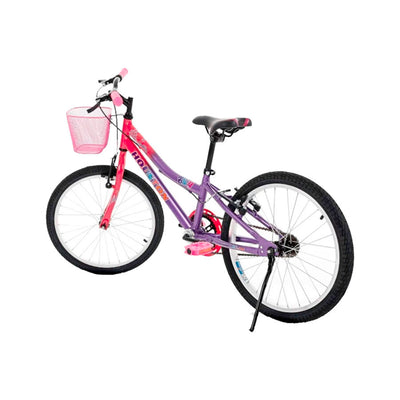 Bicicleta Bixy Houston Aro 20 V-Brake Carbono rosa