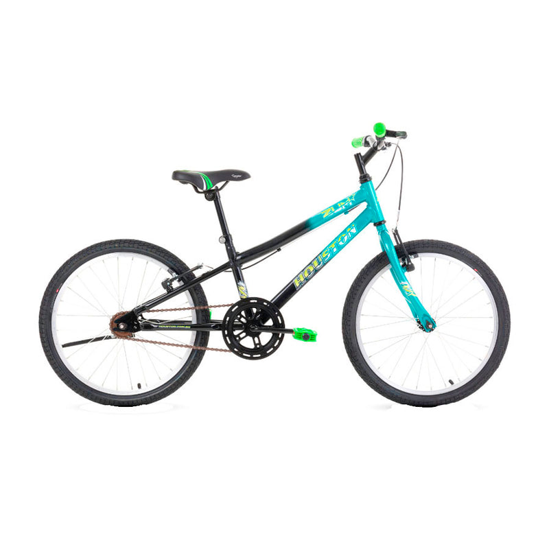 Bicicleta Zum Aro 20 Verde Metalico e Preto