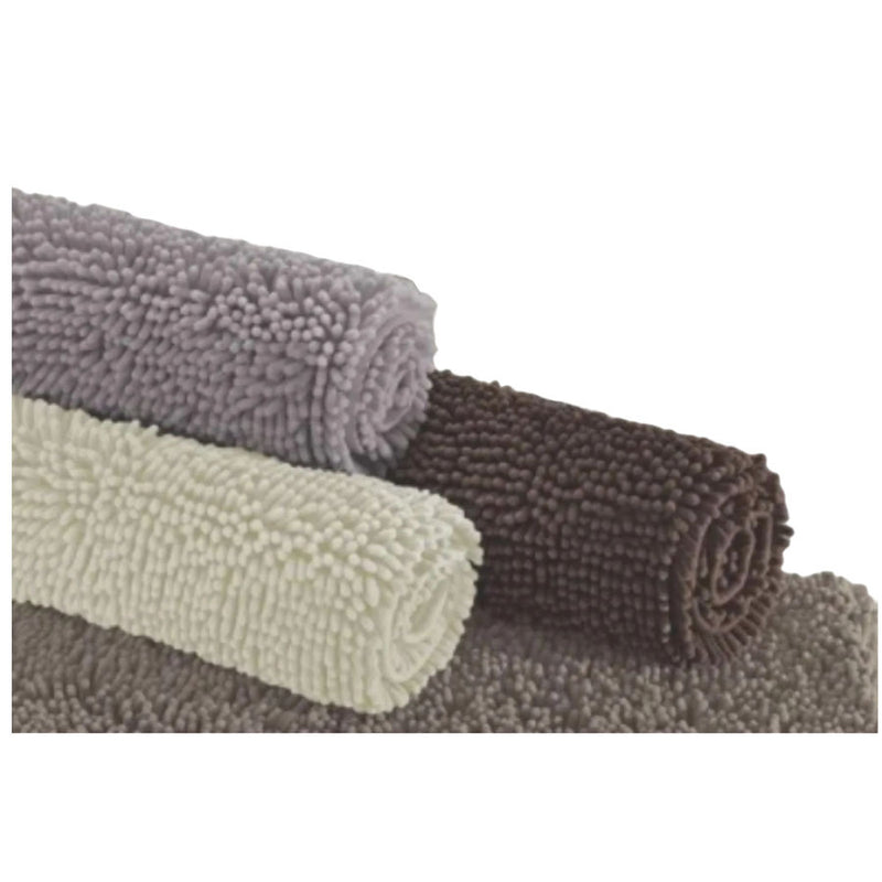 Tapete Banheiro Antiderrapante Microfibra Chenille 40X60