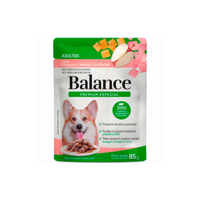 Sachê Balance para Cães - Frango e Frutas 85g
