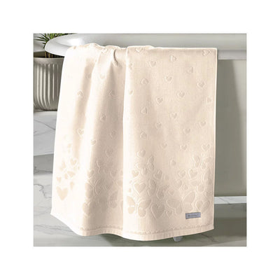 Toalha de Banho Dohler Romance 70x1.40m - Bege