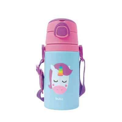 Garrafinha De Aluminio Animal Fun Buba - Unicórnio