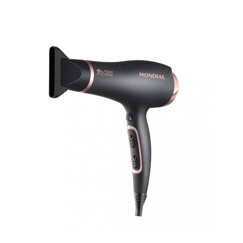 Secador de Cabelos, Mondial Preto/Golden Rose 2000W 110V