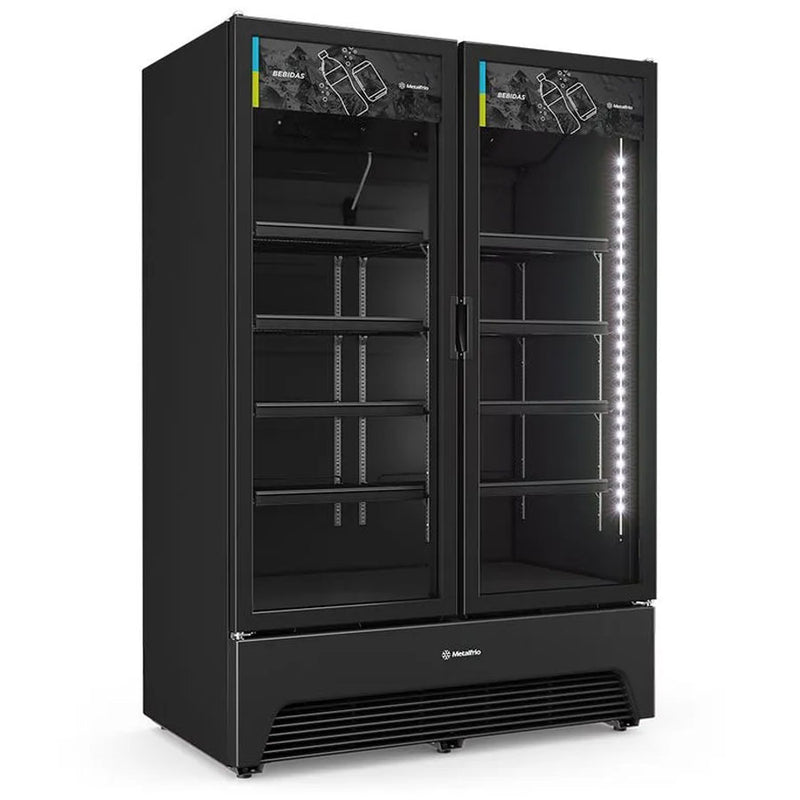 Refrigerador Expositor Porta Dupla1257L VBM3 All Black