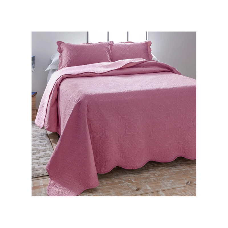 Colcha Acol Ultras Dyuri Queen 260X240 Rosa