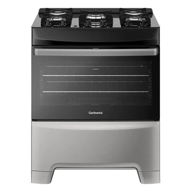 Fogão 5 Bocas Continental Preto Automático (FC5GS) Premium - Bivolt