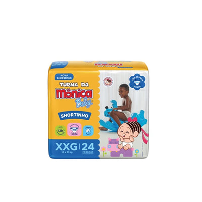 Fralda Turma da Monica Baby Jumbo XG - 20 Unidades