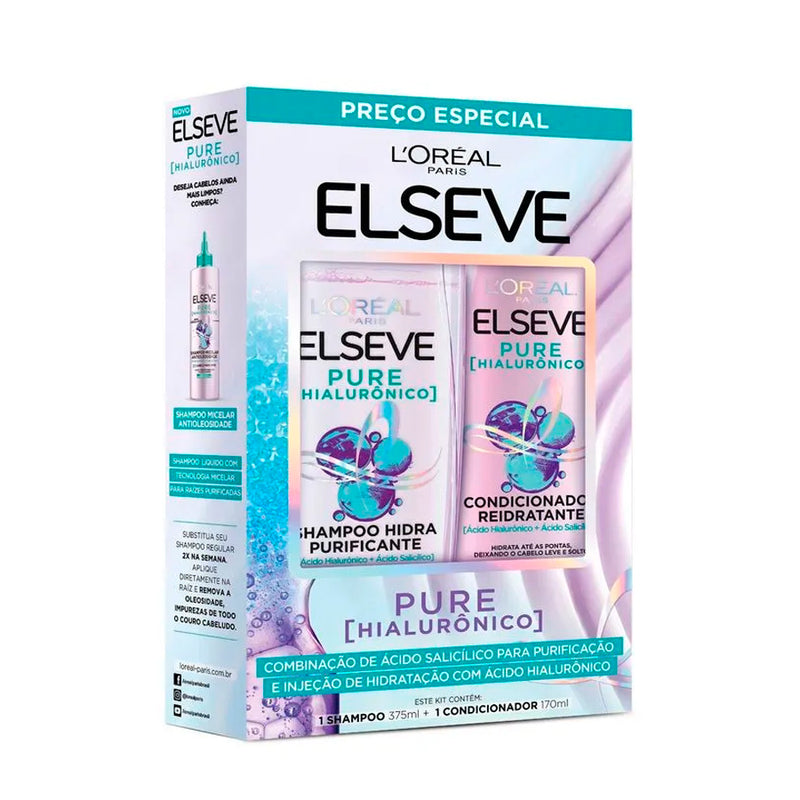 KIT SH375ML+CO170ML ELSEVE HIALURON PURE
