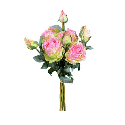 Buquê Artificial de Rosas Cores Diversas