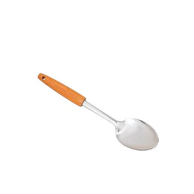 Colher Grande de Inox Cabo Madeira CBT0124-1055