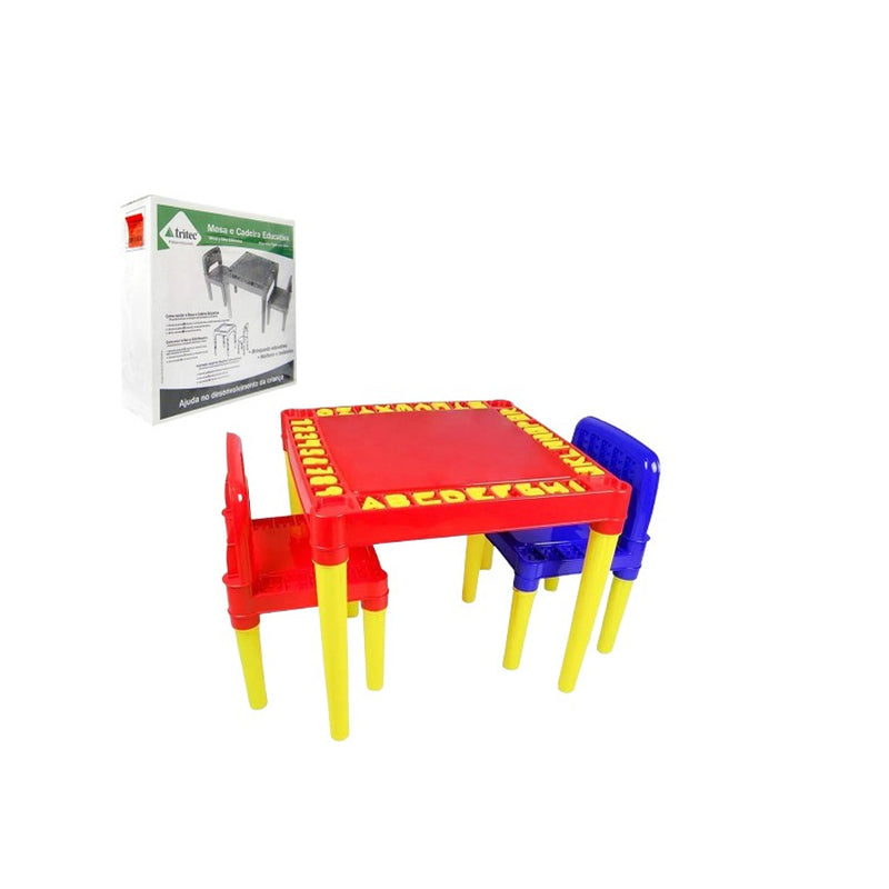 Mesa e Cadeira Educativa
