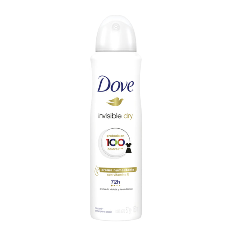 Desodorante Antitranspirante Dove Invisible Dry Aerosol 150ml