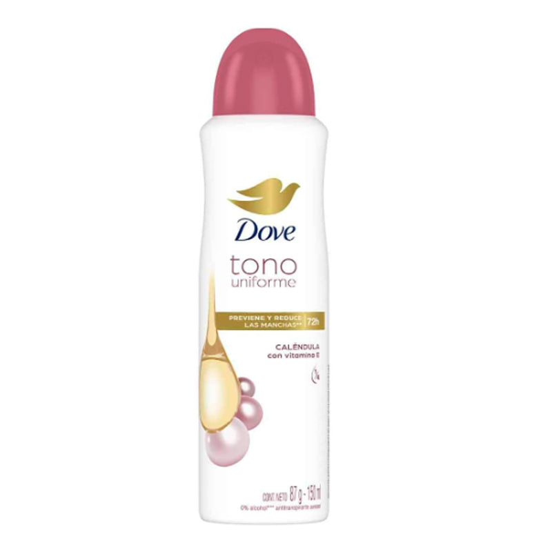 Desodorante Antitranspirante Aerosol Dove Dermo Aclarant 150ml