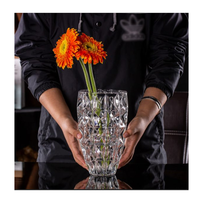 Vaso de Vidro Cristal Red Delisoga