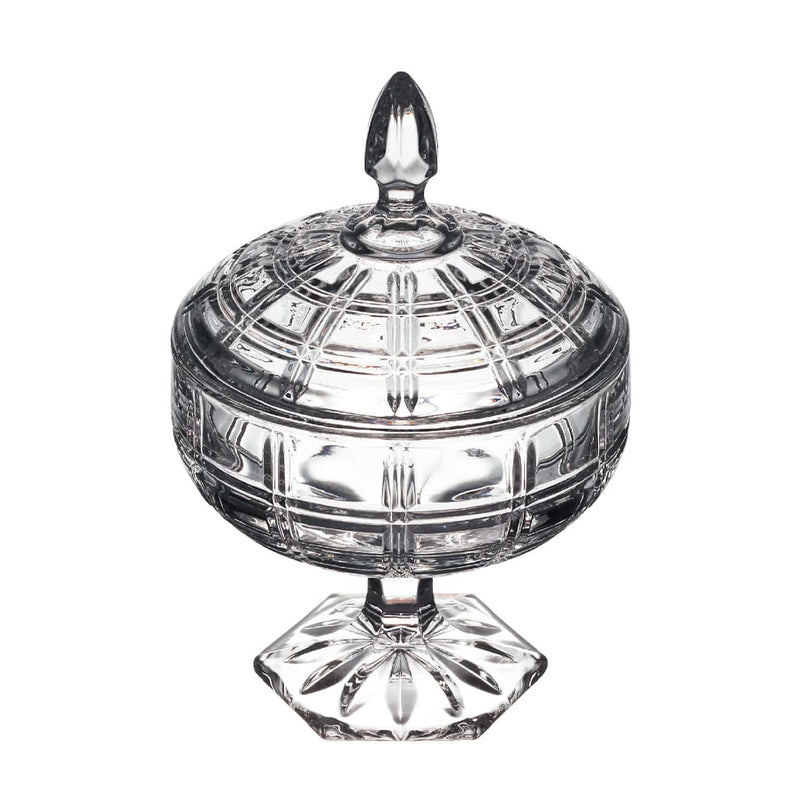 BOMBONIERE VIDRO CRISTAL DELISOGA 1041