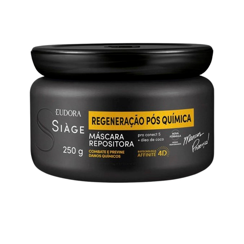 Eudora Máscara Repositora Siàge Expert Regeneração Pós Química 250g