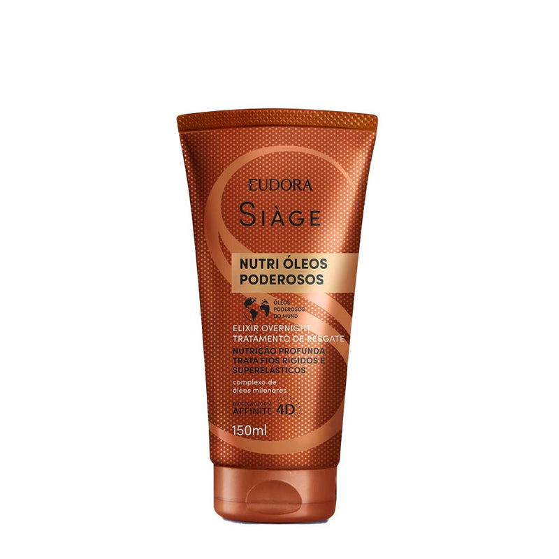 Eudora Siàge Nutri Óleos Poderosos Elixir Overnight Eudora - 150ml