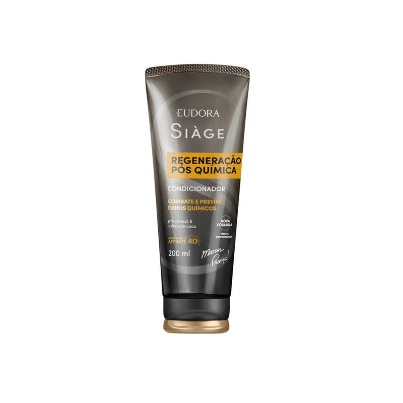Condicionador Siàge Expert Regeneração Pós Química Eudora 200ml