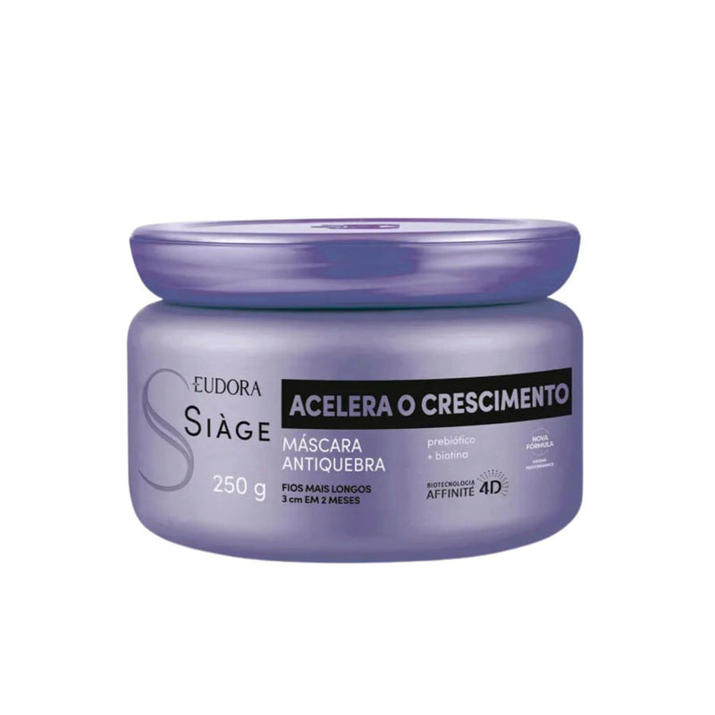 Eudora Siàge Acelera o Crescimento Máscara Capilar - 250g