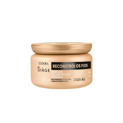 Eudora Máscara Capilar Siàge Reconstrói Os Fios 250G