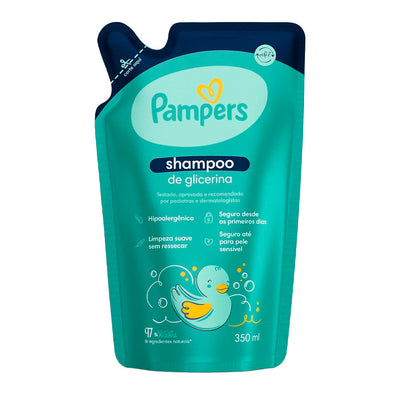 Shampoo Pampers Glicerina Refil - 350ml