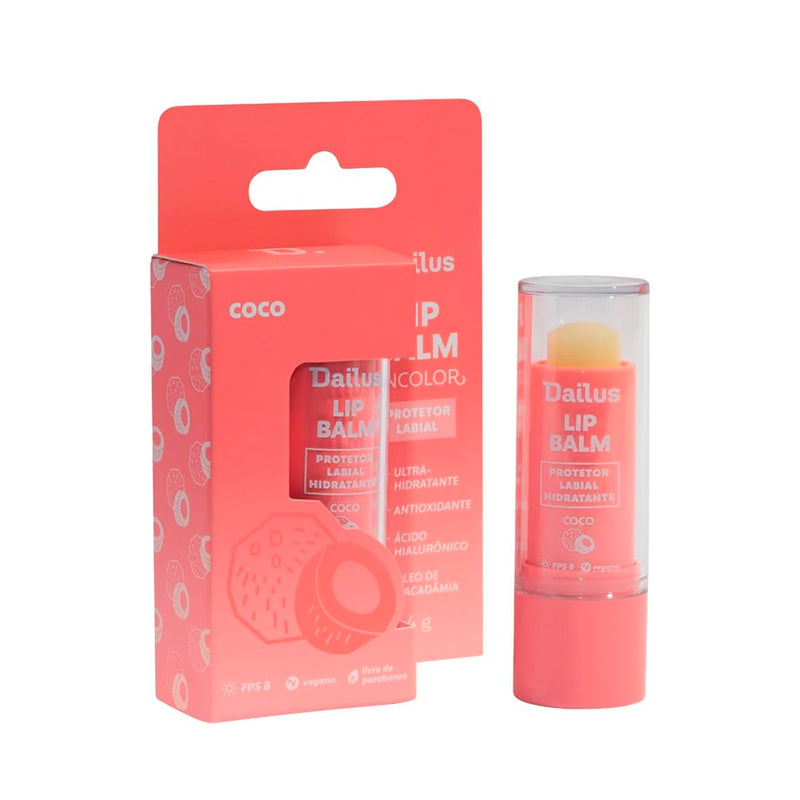 Protetor Labial Dailus Lip Balm Coco 4g