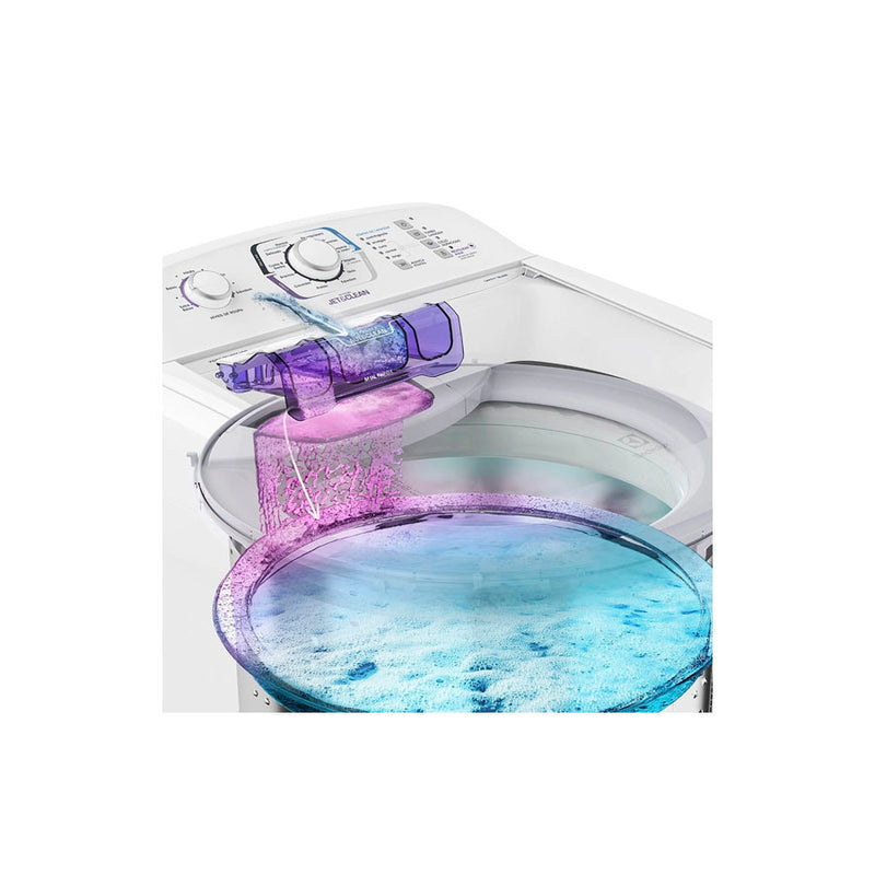 MÁQUINA DE LAVAR ELECTROLUX 12KG BRANCA TURBO ECONOMIA SILENCIOSA COM CESTO INOX LAC12 220V