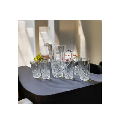 Jogo Jarra e 6 Copos Vidro Class Home Deli