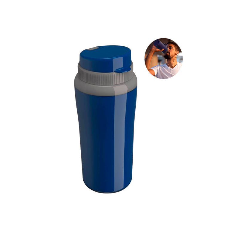 Copo Térmico Miami 650 ml - Azul