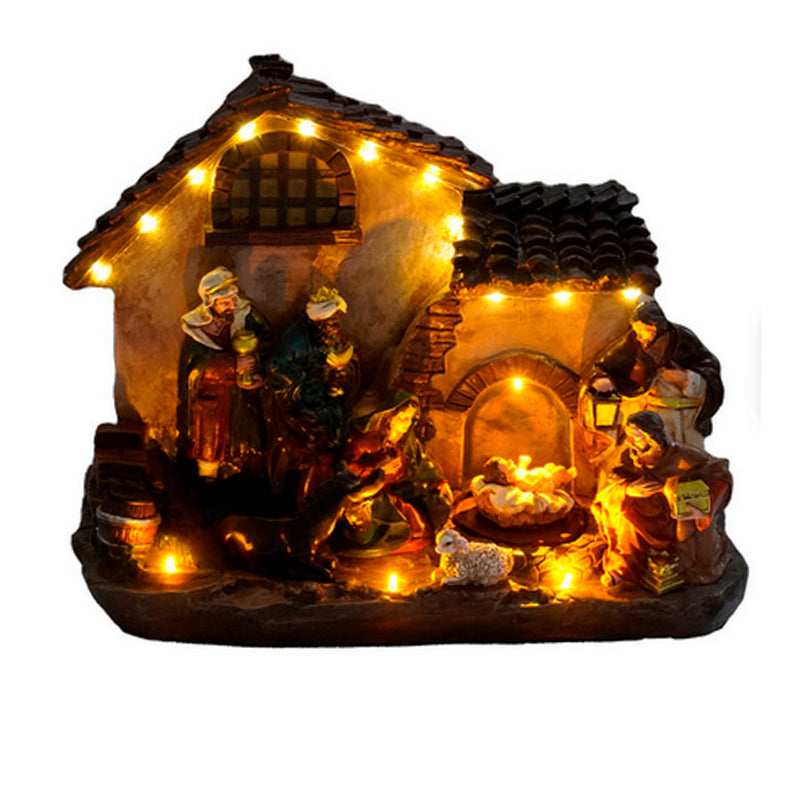 Presépio com Luz, Som e Movimento - 22cm