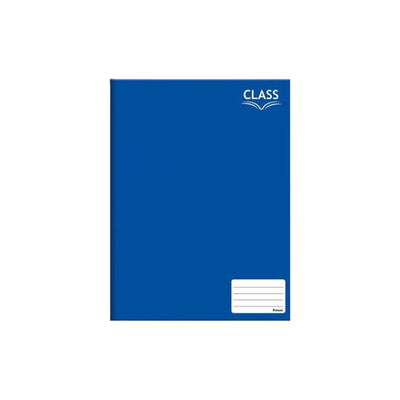 Caderno Brochurão CD Class 80 Folhas Azul