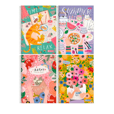 Caderno 10 Matérias Like It 160 Folhas Foroni - Capas Sortidas