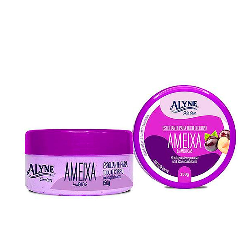 Creme Esfoliante Ameixa E Amendoas Alyne 150G