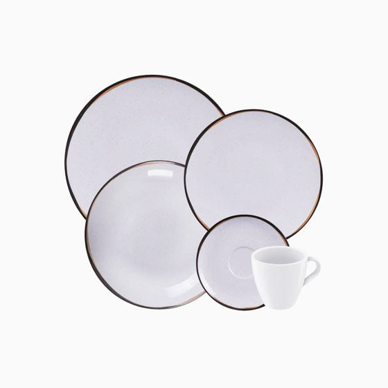 Jogo de Jantar Canyon Porcelana Decorada 20 Peças Tramontina